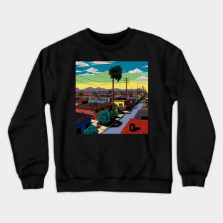 Life in the village Crewneck Sweatshirt